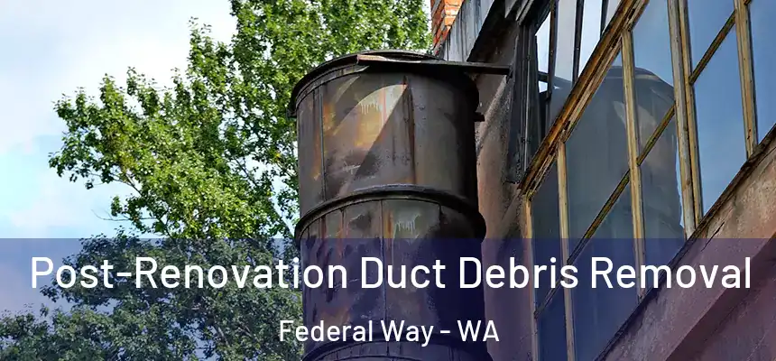 Post-Renovation Duct Debris Removal Federal Way - WA