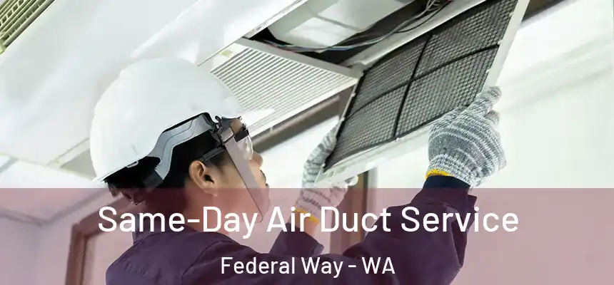  Same-Day Air Duct Service Federal Way - WA